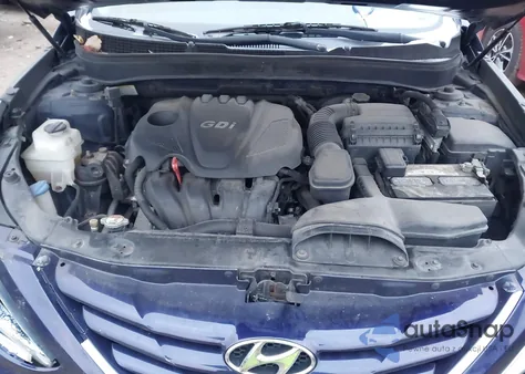 2013 Hyundai Sonata Gls из США, поврежденный, VIN 5NPEB4AC0DH800340